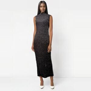 House of Harlow 1960 Bodycon Mock Neck Sweater Dress NWOT